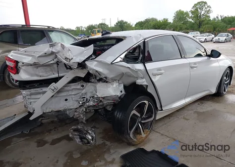 2022 Honda Accord Sport z USA, uszkodzony, nr VIN 1HGCV1F35NA098211